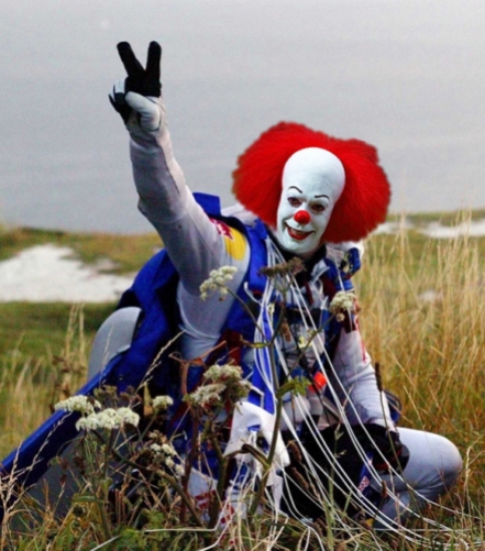 2012 - F Baumgartner clown1